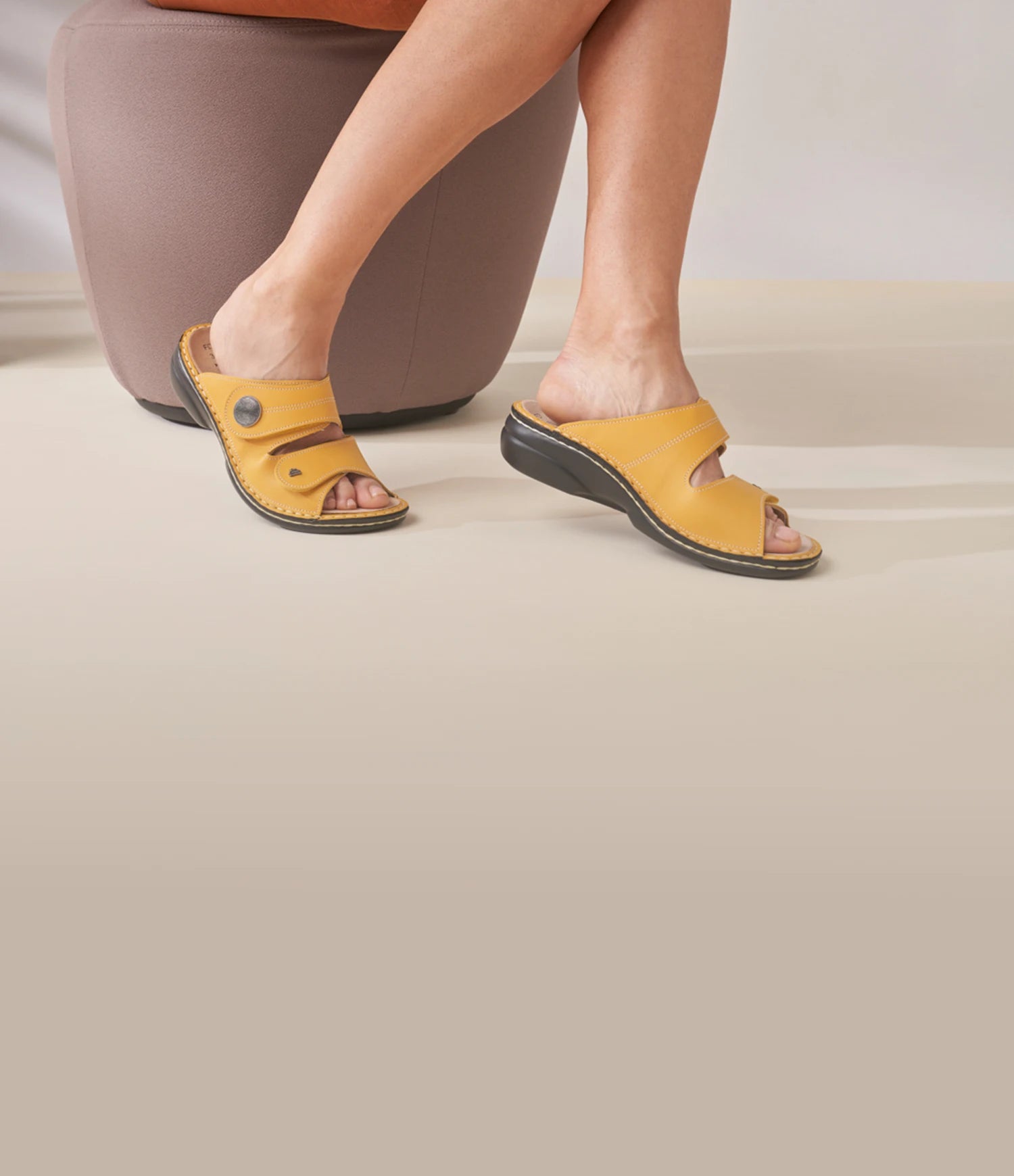 Plantare estraibile e calzata confortevole per tutta l’estate.
