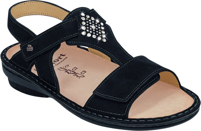 Calvia schwarz, Nubuk