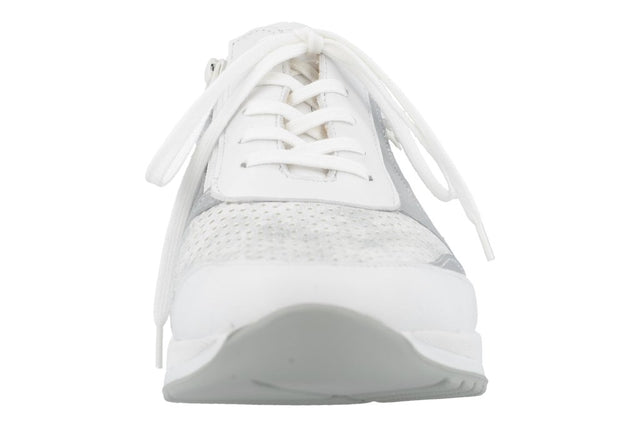 Mori weiss/bianco/silber, Nappa/StretchPaloma/Simo