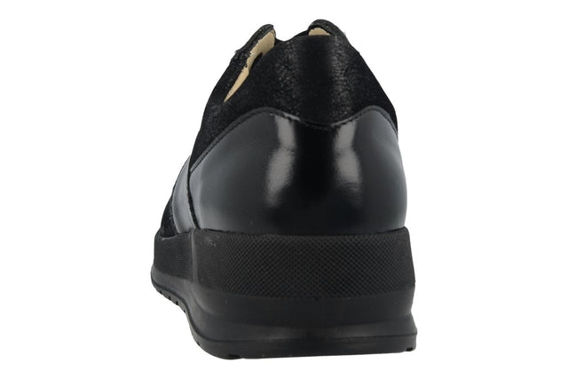 Caino schwarz, BalenaStretch/Knautschlack