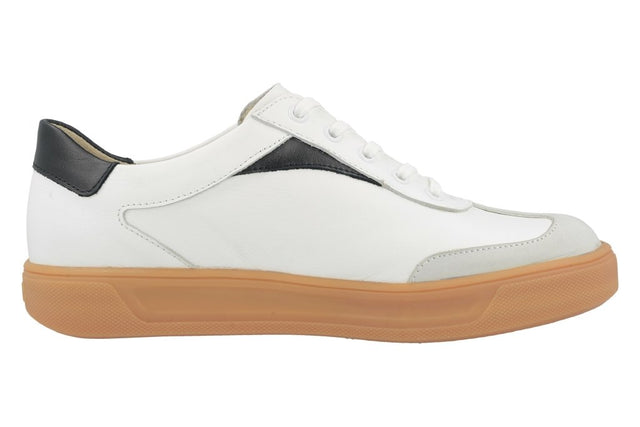 Maranello bianco/weiss/schwarz, Nubuk/Clio/Nappa