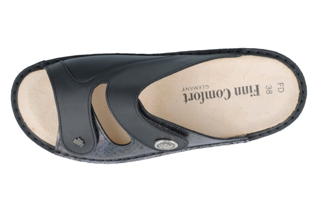 Zeno platin/schwarz, Maglia/NappaSeda/Stretch