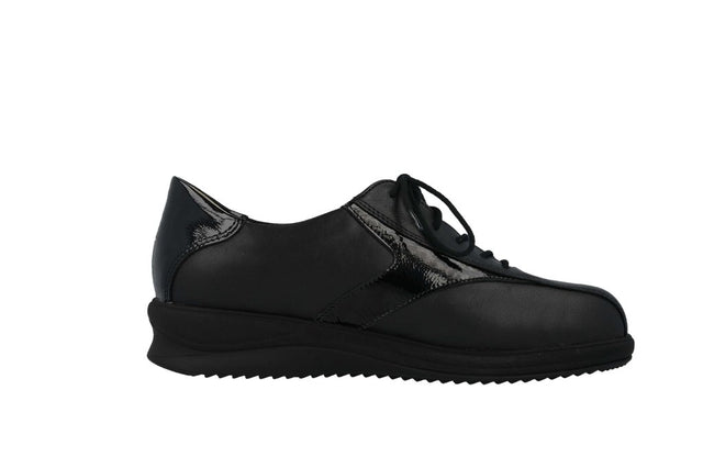 Beirut schwarz, NappaSeda/Knautschlack