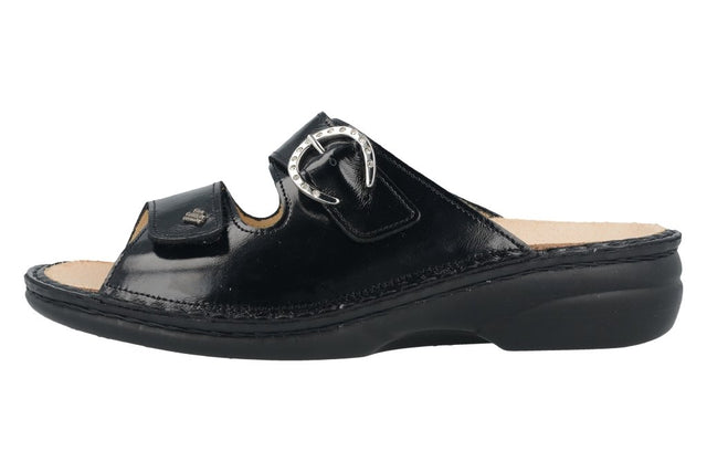 Mumbai schwarz, Knautschlack