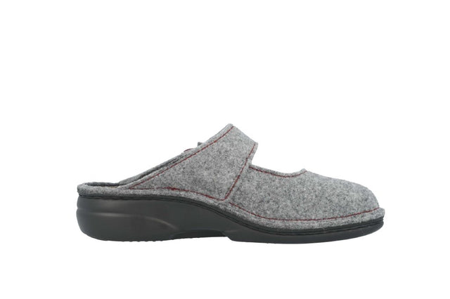 Arlberg lightgrey/cassis, Wollfilz