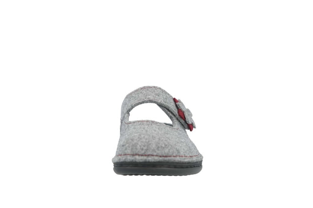 Arlberg lightgrey/cassis, Wollfilz