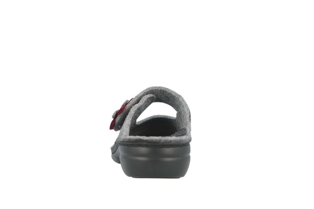 Arlberg lightgrey/cassis, Wollfilz