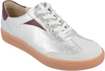 Interlagos bianco/silber/bordo, Nubuk/Brina/Nube