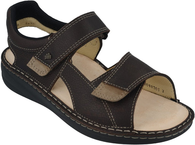 Skiathos darkbrown/truffle, Grass/Nubuk